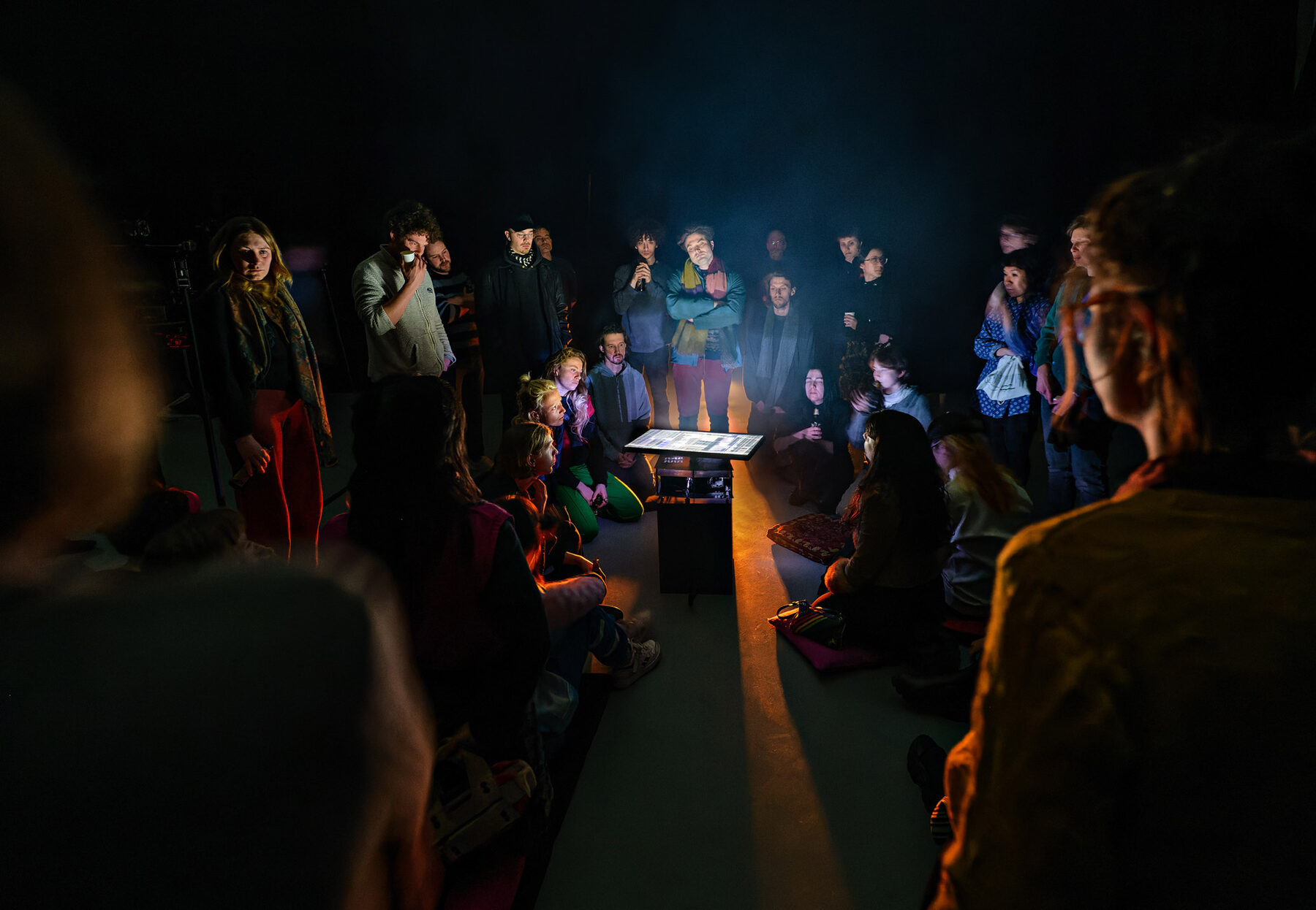 Forming Folds — installation panorama