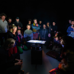 Performative try-out at iii | photo Pieter Kers | Beeld.nu